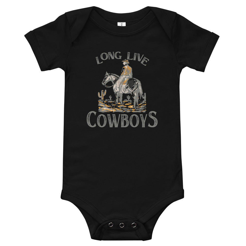 Long Horn Cowboy NEW FEEL Jersey Cotton Onesie Set – Little